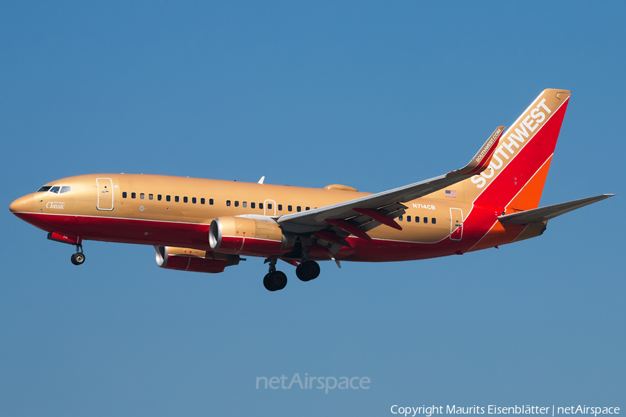 Southwest Airlines Boeing 737-7H4 (N714CB) | Photo 152840