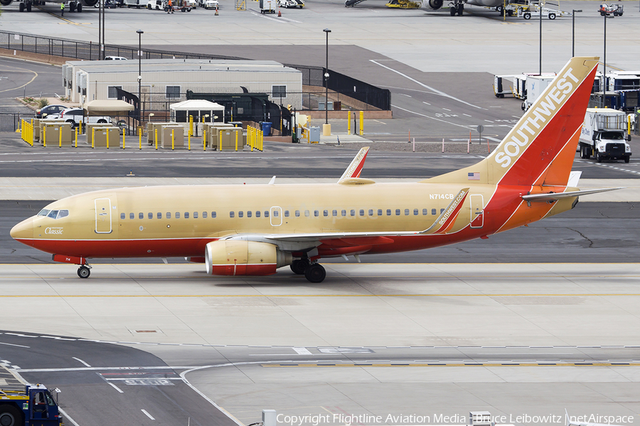 Southwest Airlines Boeing 737-7H4 (N714CB) | Photo 519390
