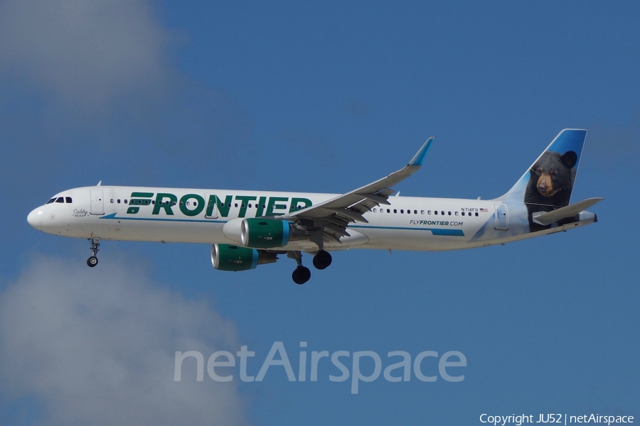 Frontier Airlines Airbus A321-211 (N714FR) | Photo 288894