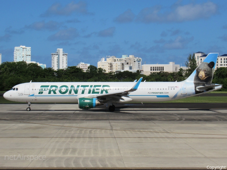 Frontier Airlines Airbus A321-211 (N714FR) | Photo 510480