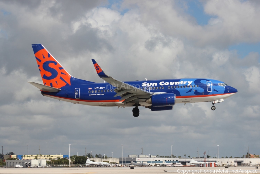Sun Country Airlines Boeing 737-752 (N714SY) | Photo 301394