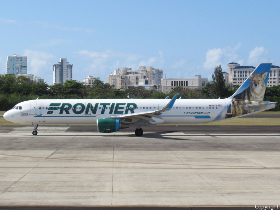 Frontier Airlines Airbus A321-211 (N715FR) | Photo 503684