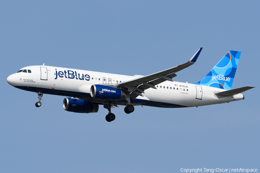 JetBlue Airways Airbus A320-232 (N715JB) | Photo 566375