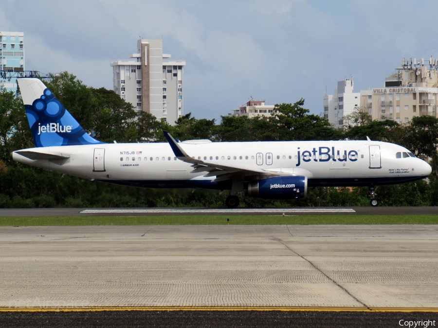 JetBlue Airways Airbus A320-232 (N715JB) | Photo 194044