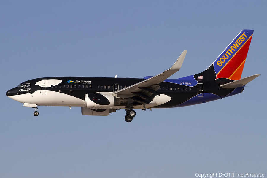 Southwest Airlines Boeing 737-7H4 (N715SW) | Photo 464778