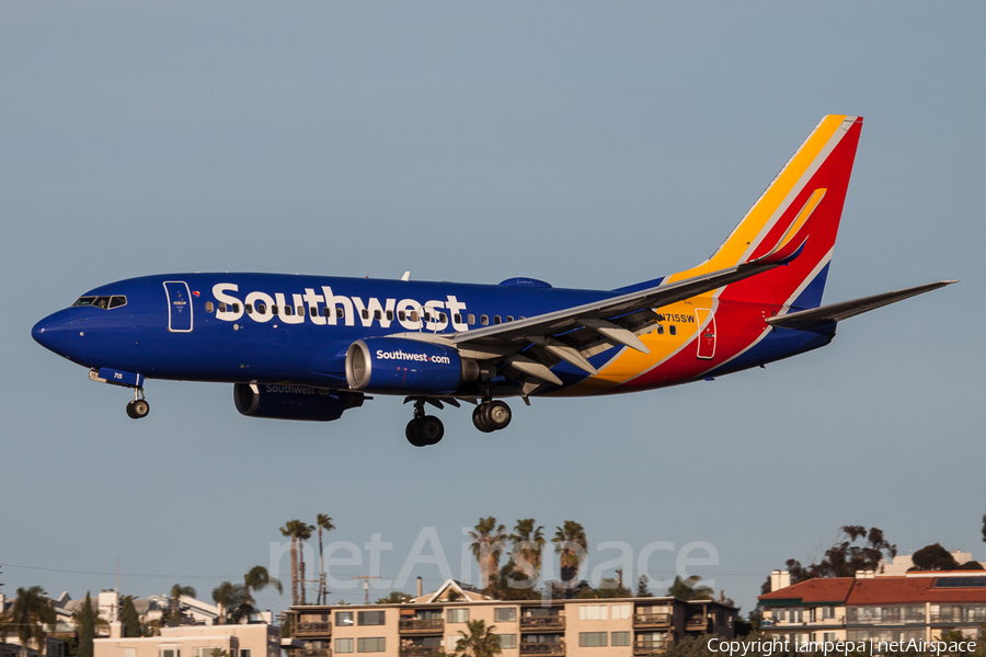 Southwest Airlines Boeing 737-7H4 (N715SW) | Photo 95771