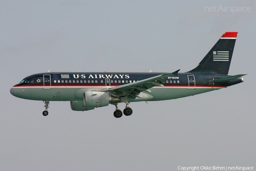 US Airways Airbus A319-112 (N715UW) | Photo 40265