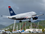 US Airways Airbus A319-112 (N715UW) at  Philipsburg - Princess Juliana International, Netherland Antilles