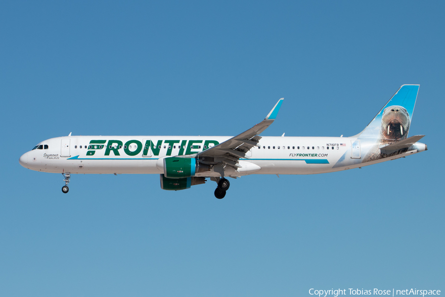 Frontier Airlines Airbus A321-211 (N716FR) | Photo 275037