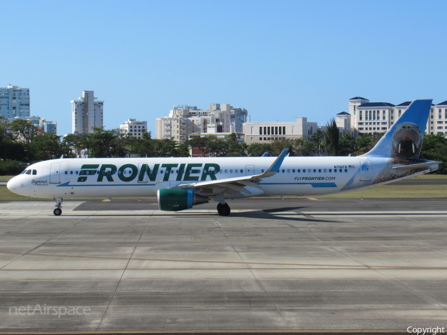 Frontier Airlines Airbus A321-211 (N716FR) | Photo 306206
