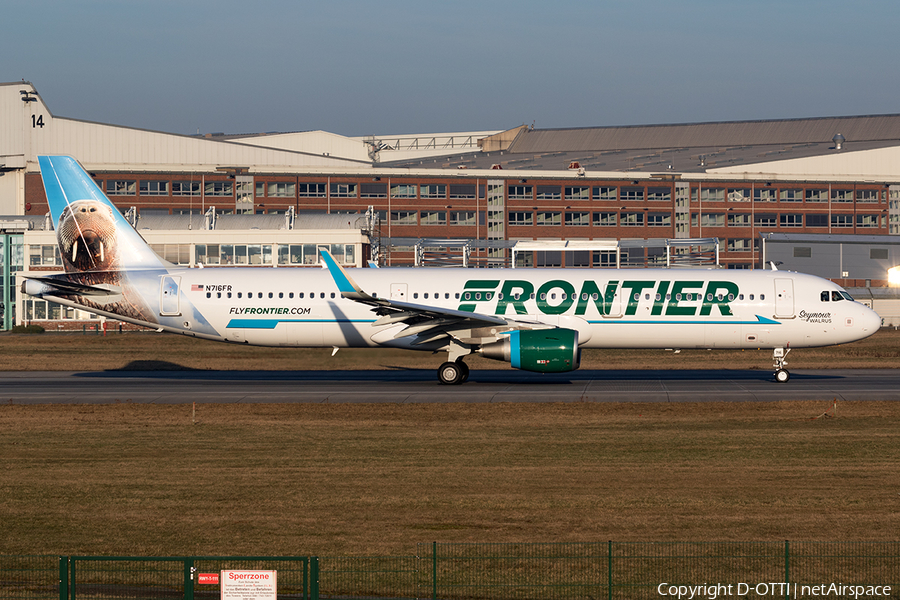 Frontier Airlines Airbus A321-211 (N716FR) | Photo 142417