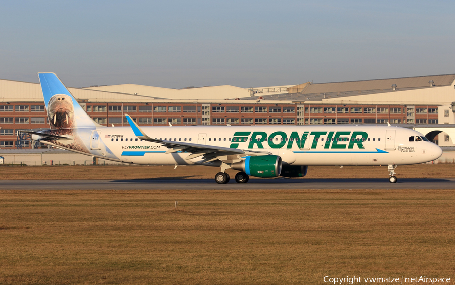 Frontier Airlines Airbus A321-211 (N716FR) | Photo 425802