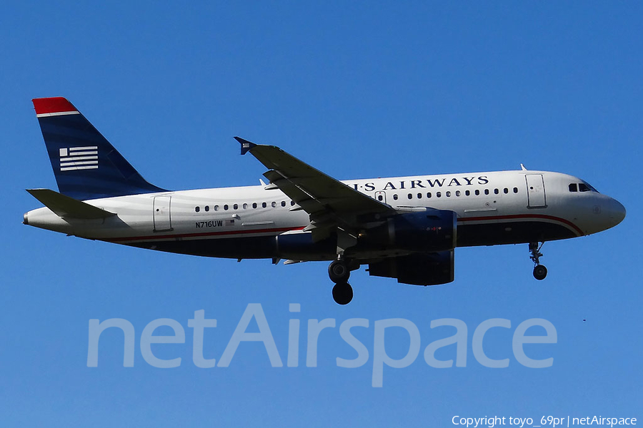 US Airways Airbus A319-112 (N716UW) | Photo 69367