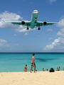 Delta Air Lines Boeing 757-231 (N717TW) at  Philipsburg - Princess Juliana International, Netherland Antilles