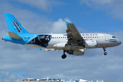 US Airways Airbus A319-112 (N717UW) at  Philipsburg - Princess Juliana International, Netherland Antilles