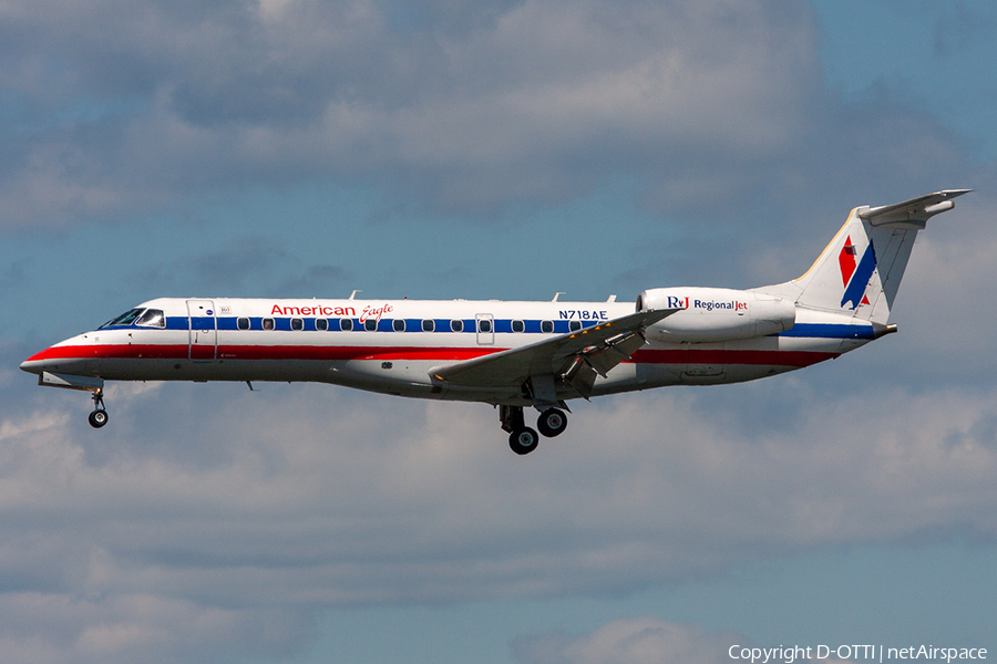 American Eagle Embraer ERJ-135LR (N718AE) | Photo 259825