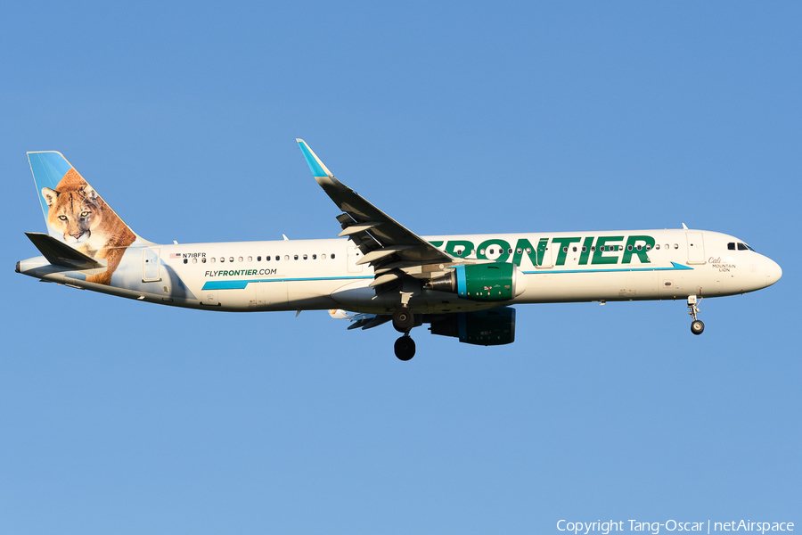 Frontier Airlines Airbus A321-211 (N718FR) | Photo 518698