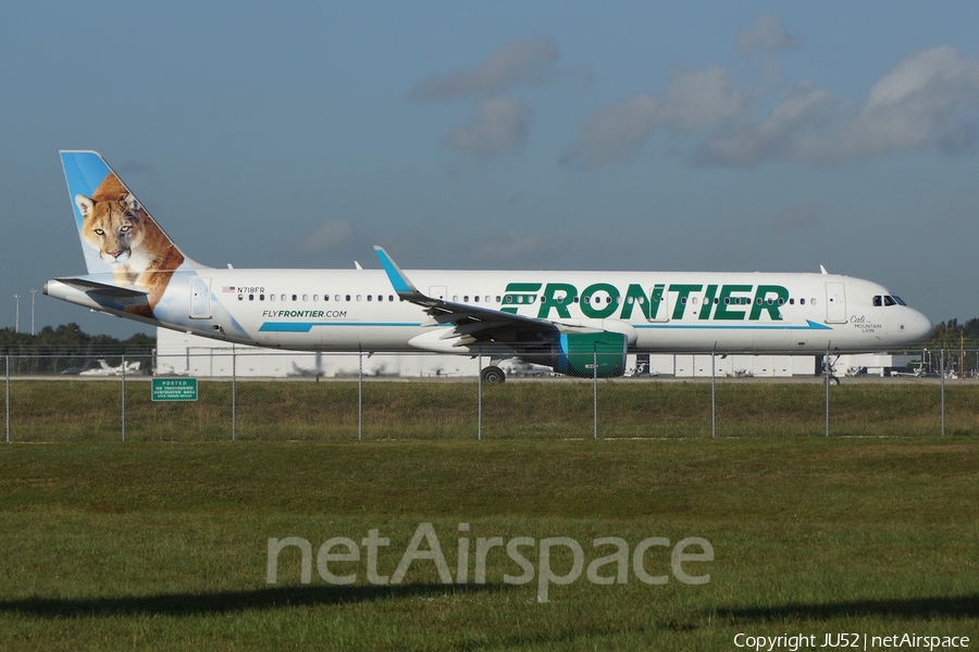 Frontier Airlines Airbus A321-211 (N718FR) | Photo 288895