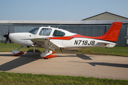 (Private) Cirrus SR22T GTS Carbon (N718JB) at  Fond Du Lac County, United States