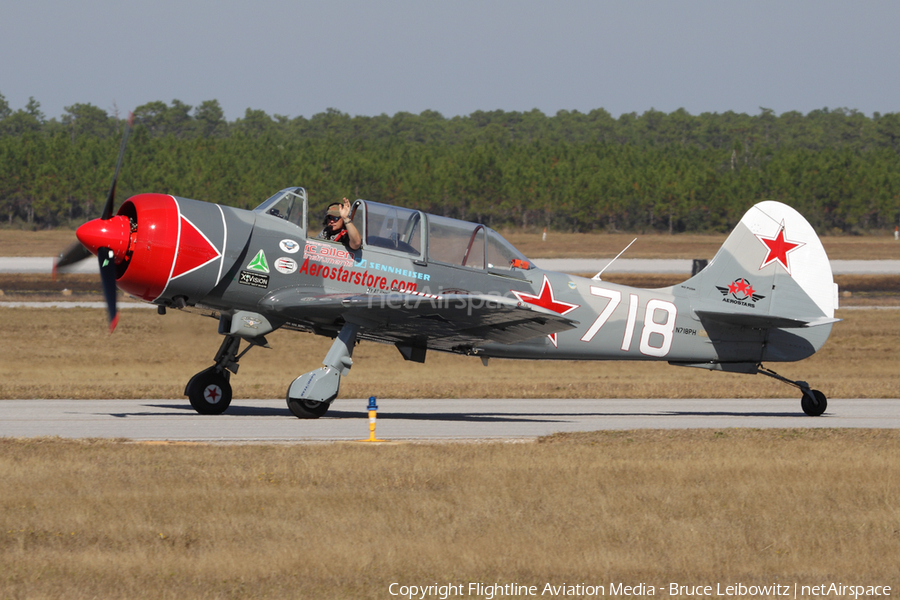(Private) Yakovlev Yak-52TW (N718PH) | Photo 173663