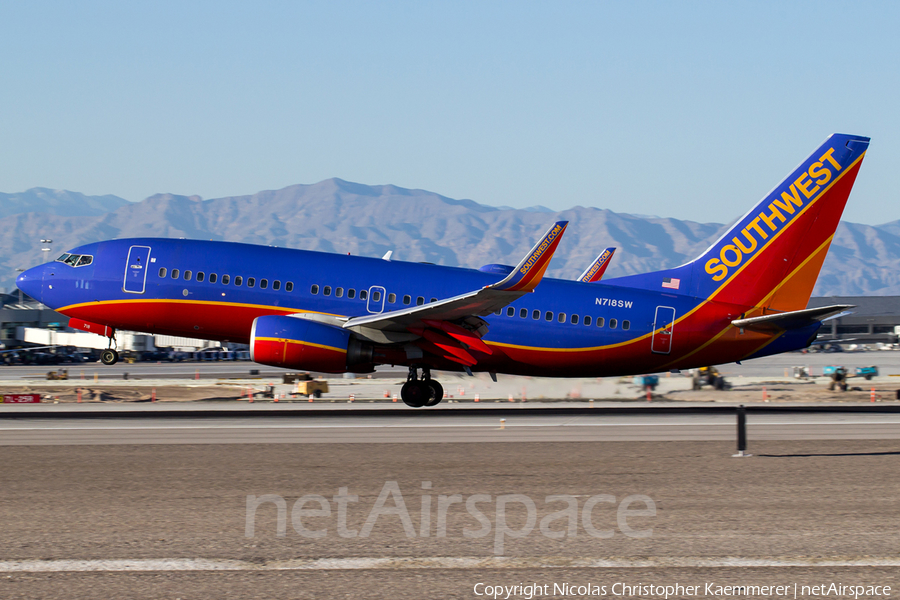 Southwest Airlines Boeing 737-7H4 (N718SW) | Photo 100388
