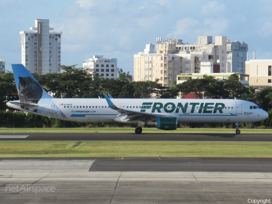 Frontier Airlines Airbus A321-211 (N719FR) | Photo 290717