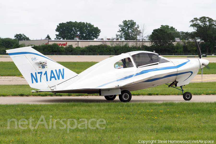 (Private) Dyke JD-2 Delta (N71AW) | Photo 679937