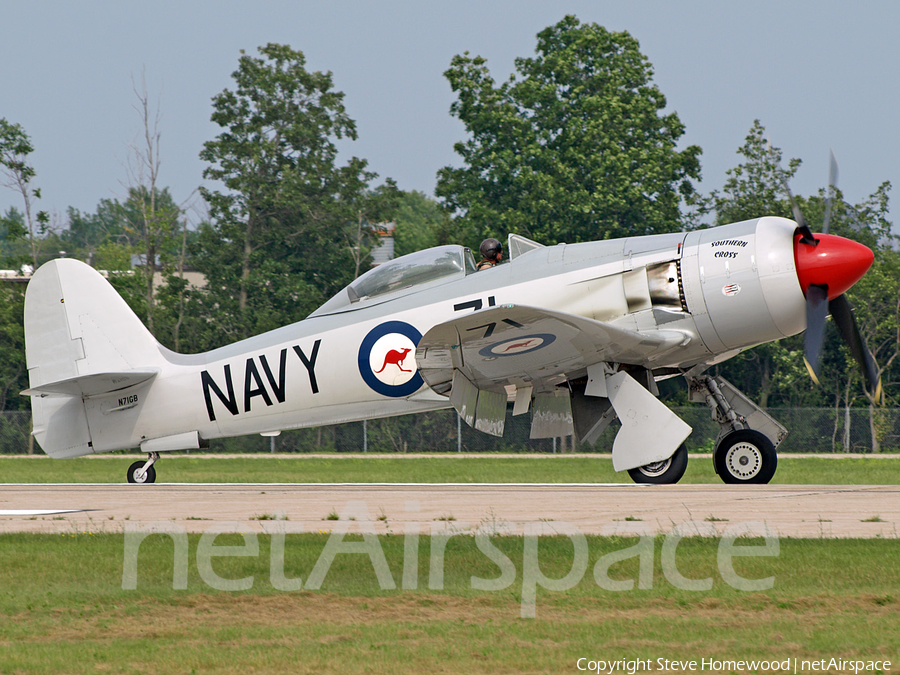 (Private) Hawker Sea Fury FB.11 (N71GB) | Photo 51519