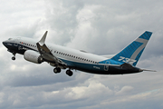 Boeing Company Boeing 737 MAX 7 (N7201S) at  Farnborough, United Kingdom