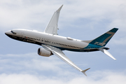 Boeing Company Boeing 737 MAX 7 (N7201S) at  Farnborough, United Kingdom
