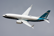 Boeing Company Boeing 737 MAX 7 (N7201S) at  Farnborough, United Kingdom