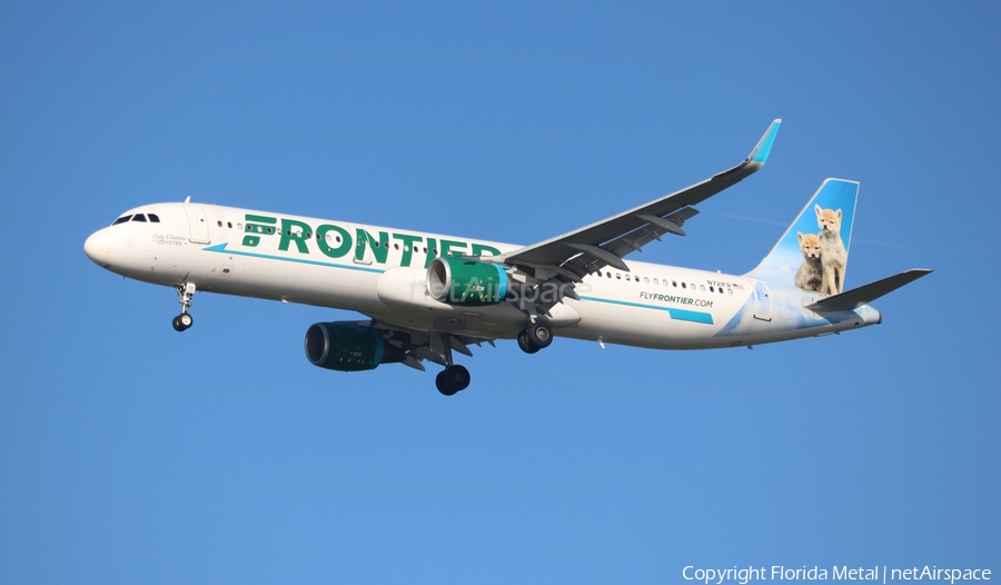 Frontier Airlines Airbus A321-211 (N721FR) | Photo 358120
