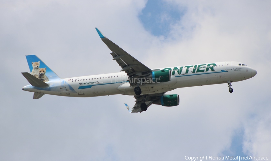 Frontier Airlines Airbus A321-211 (N721FR) | Photo 351274