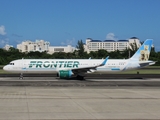 Frontier Airlines Airbus A321-211 (N721FR) at  San Juan - Luis Munoz Marin International, Puerto Rico