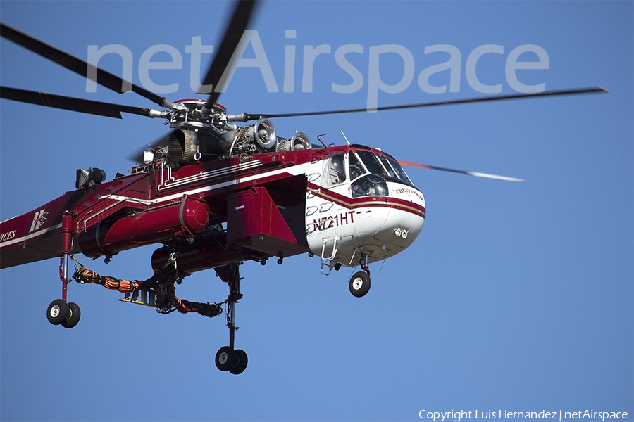 Helicopter Transport Services Sikorsky CH-54B Tarhe (N721HT) | Photo 451497