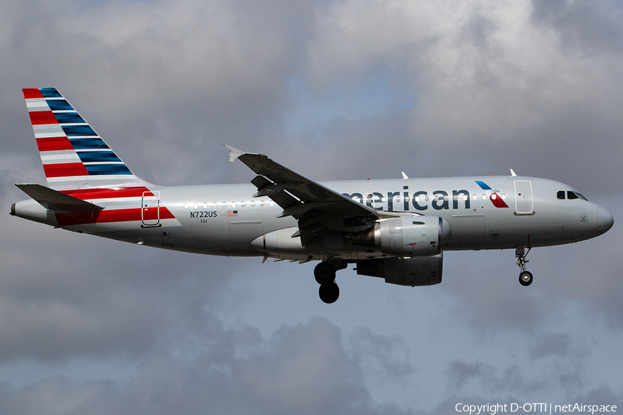 American Airlines Airbus A319-112 (N722US) | Photo 613192