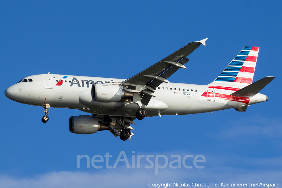 American Airlines Airbus A319-112 (N722US) | Photo 158738