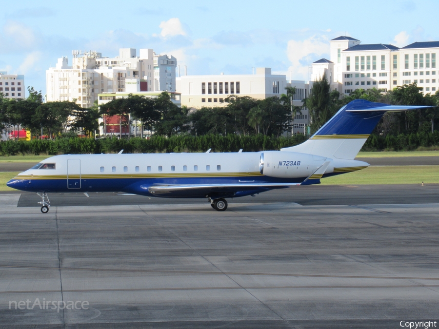 (Private) Bombardier BD-700-1A11 Global 5000 (N723AB) | Photo 285697
