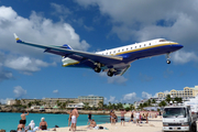 (Private) Bombardier BD-700-1A11 Global 5000 (N723AB) at  Philipsburg - Princess Juliana International, Netherland Antilles