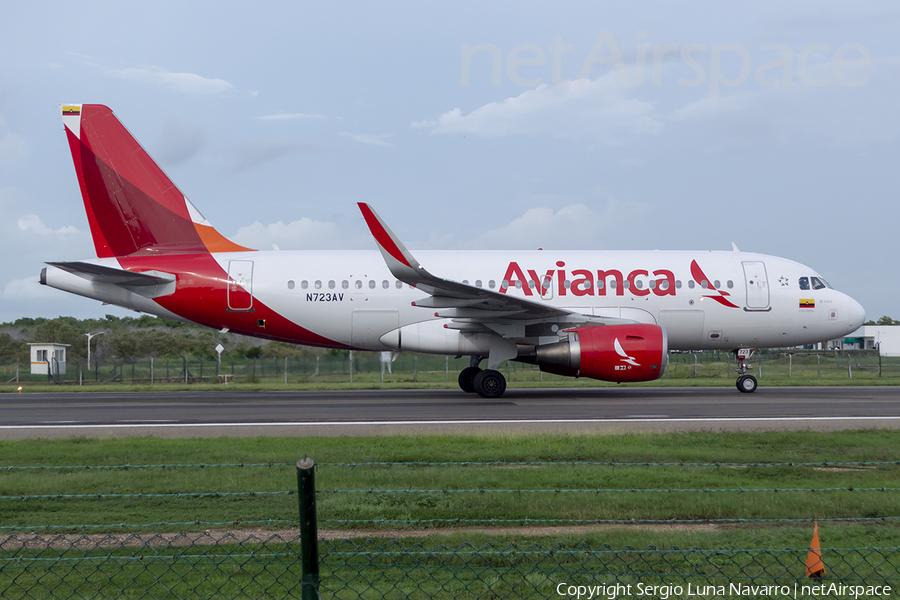 Avianca Airbus A319-115 (N723AV) | Photo 455650