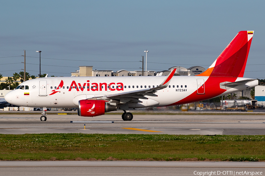 Avianca Airbus A319-115 (N723AV) | Photo 611417
