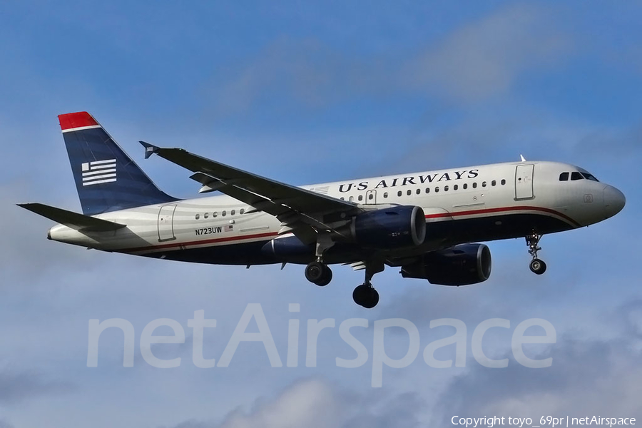US Airways Airbus A319-112 (N723UW) | Photo 68045