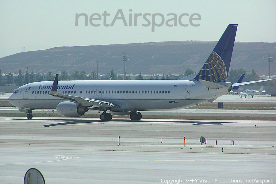 Continental Airlines Boeing 737-924 (N72405) | Photo 3318