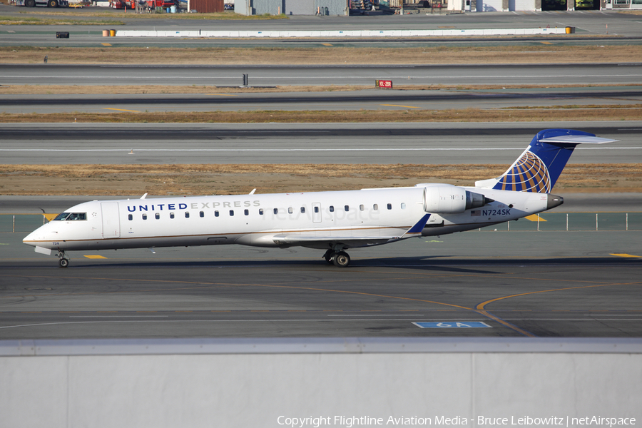 United Express (SkyWest Airlines) Bombardier CRJ-701ER (N724SK) | Photo 80586