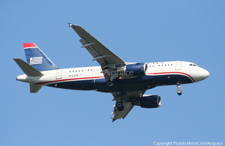 US Airways Airbus A319-112 (N724UW) | Photo 301406