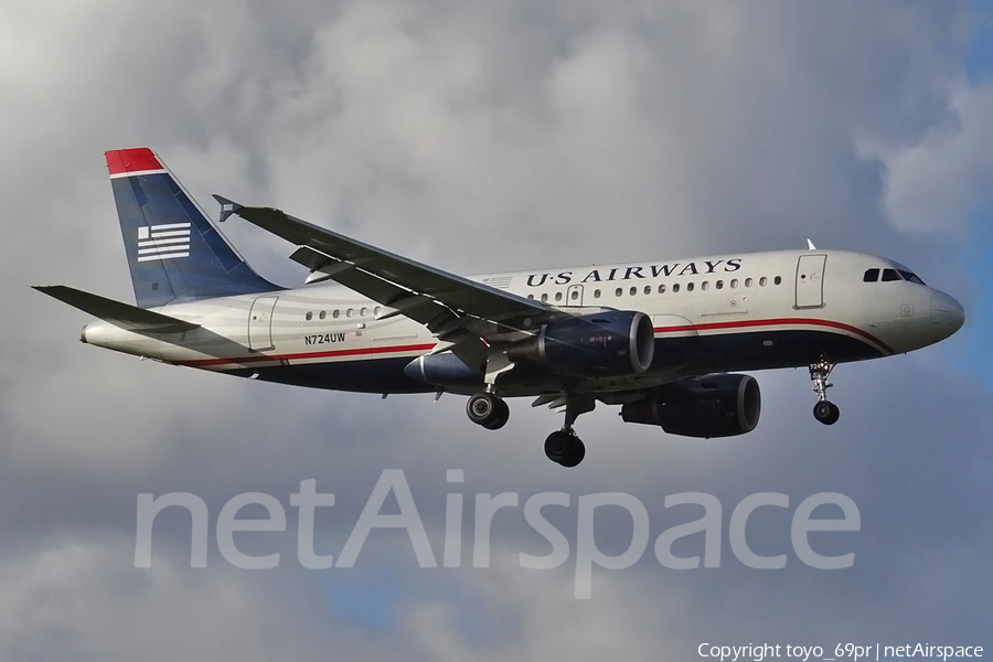 US Airways Airbus A319-112 (N724UW) | Photo 68288