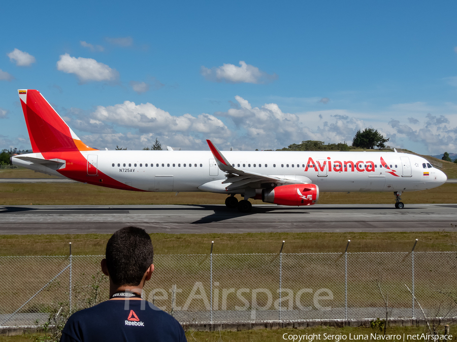 Avianca Airbus A321-231 (N725AV) | Photo 322023