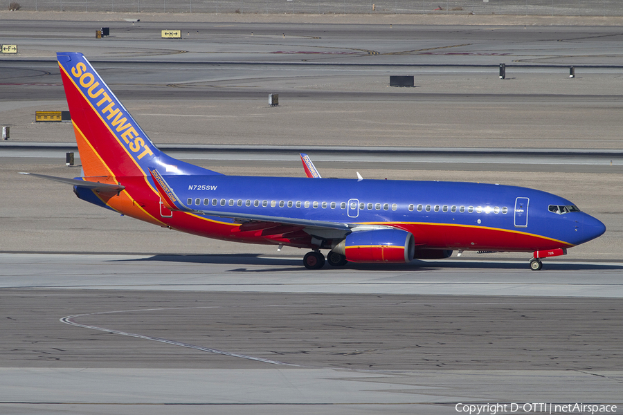 Southwest Airlines Boeing 737-7H4 (N725SW) | Photo 340133