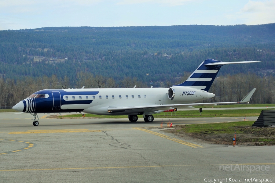 ACI Jet Bombardier BD-700-1A10 Global Express XRS (N726BF) | Photo 535605