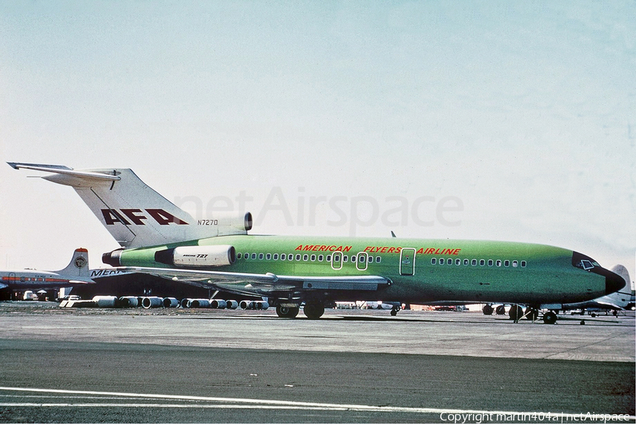 American Flyers Boeing 727-27C (N7270) | Photo 30537